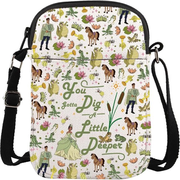 Versatile Princess Inspired Messenger Bag - Perfect for Gifting and Everyday Use - Picture 1 of 6